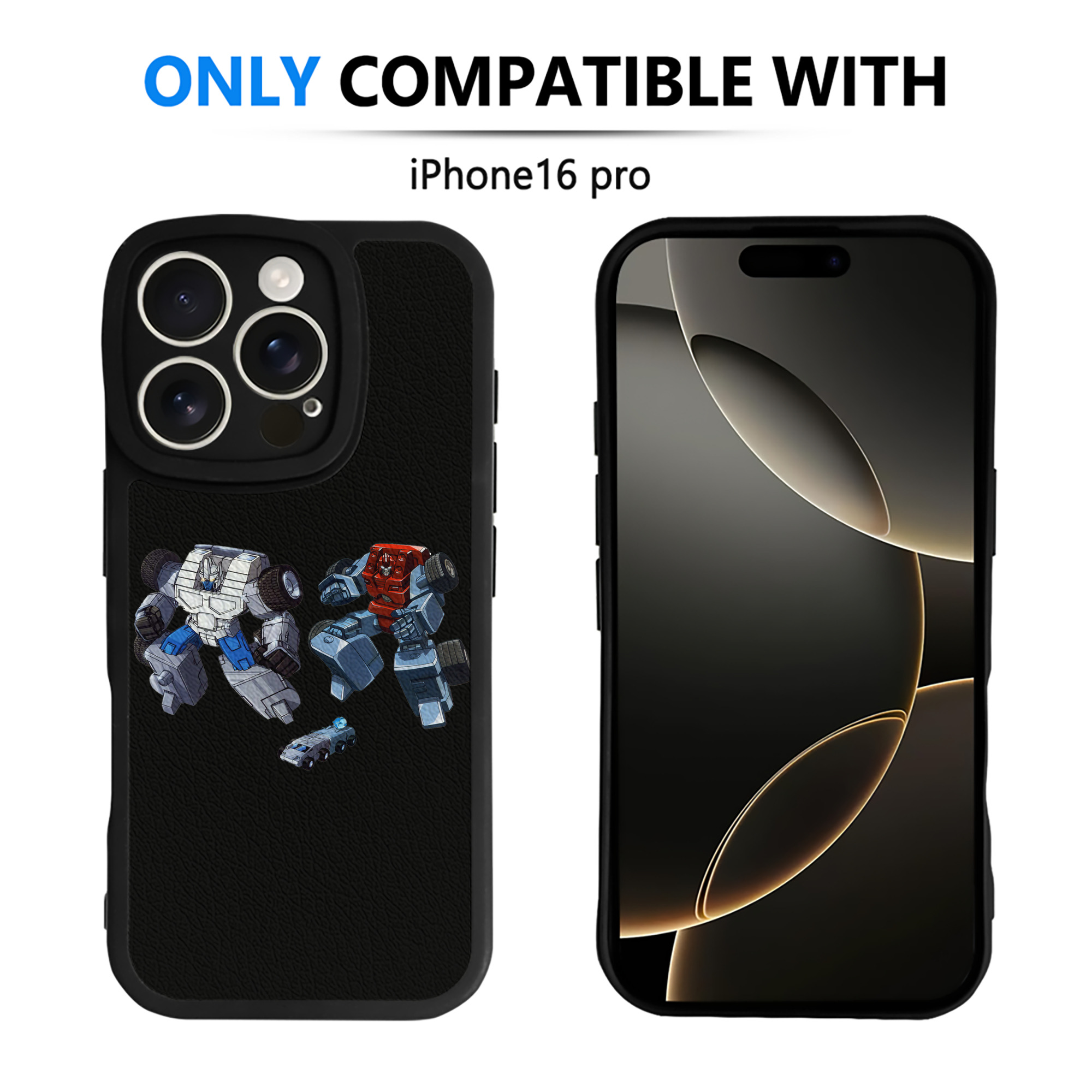 （画像用）  【iPhone 16シリーズ対応】シリコンスマホケース（レザー調） 材質：シリコン